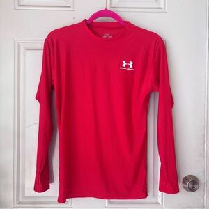 Under Armour Unisex Crew Neck Long Sleeve Shirt Sz Juniors Large Lightweight